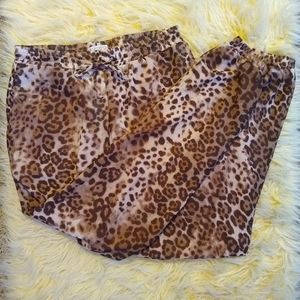 Leopard Print Joggers